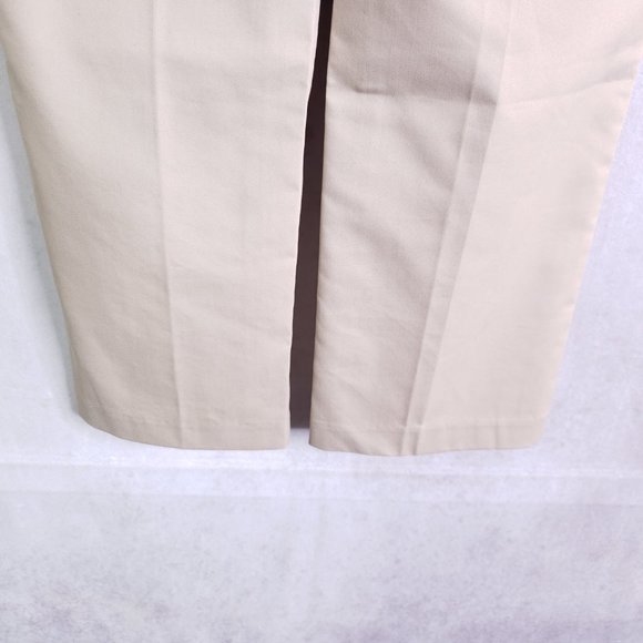 DKNY Men's 34x32 Bedford Stretch Straight Leg Khaki Pants / Slacks Tan Beige NWT - Picture 7 of 10